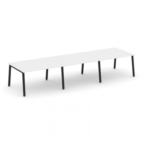 Style Project Стол переговорный SN-6A.SPRG-054.3 Белый/Металл Белый 4740*1180*750 фото 5 Style Project Стол переговорный SN-6A.SPRG-054.3 Белый/Металл Белый 4740*1180*750 фото 5