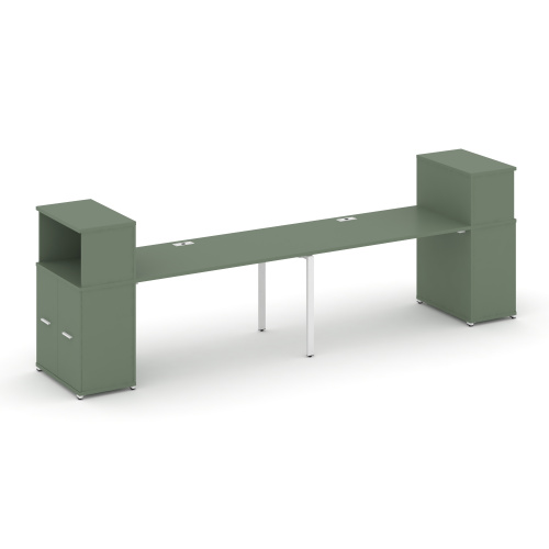 Бенч-система с опорными распашными шкафами Concept CN.ORS-226