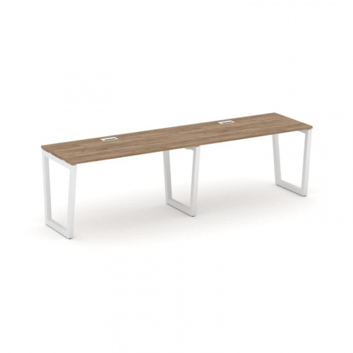 Style Project Рабочая станция 1 сторон. SN-5T2.ORS-011 Акация Лорка/Металл Антрацит/Заглушка Пластик фото 11