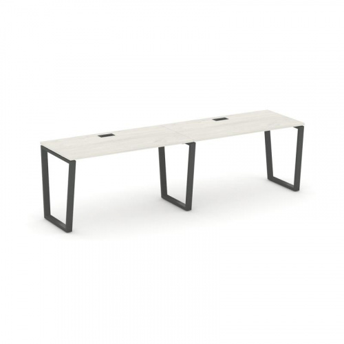 Style Project Рабочая станция 1 сторон. SN-6T2.ORS-014 Акация Лорка/Металл Антрацит/Заглушка Пластик фото 24