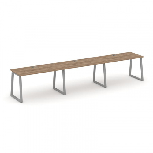 Style Project Рабочая станция 1 сторон. SN-6T1.ORS-051 Акация Лорка/Металл Антрацит/Заглушка Пластик фото 10