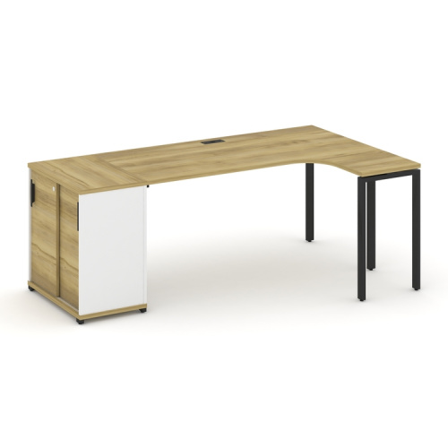 Стол эргономичный с опорным шкафом-купе Concept CN.SA-218(R) Стол эргономичный с опорным шкафом-купе Concept CN.SA-218(R)