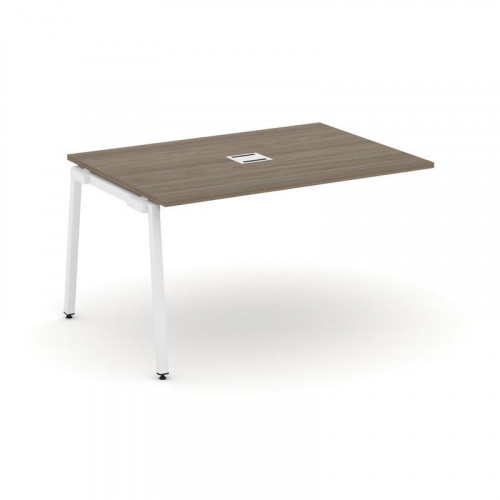 Style Project Проходной наб. элем. перег. стола SN-4A.NSPRG-003 Белый/Металл Белый 1380*980*750 фото 24