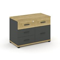 Тумба приставная с 2 ящиками Concept CN.TSP-010 A