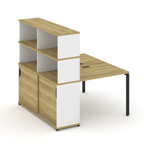 Бенч-система с опорным шкафом-купе с надставкой Concept CN.DRS-241 фото 6 Бенч-система с опорным шкафом-купе с надставкой Concept CN.DRS-241 фото 6