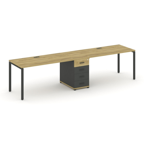 Бенч-система на 2 места с 1 опорной тумбой Concept CN.ORS-404 фото 4 Бенч-система на 2 места с 1 опорной тумбой Concept CN.ORS-404 фото 4