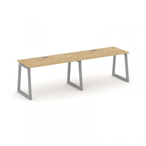 Style Project Рабочая станция 1 сторон. SN-5T1.ORS-011 Акация Лорка/Металл Антрацит/Заглушка Пластик фото 2