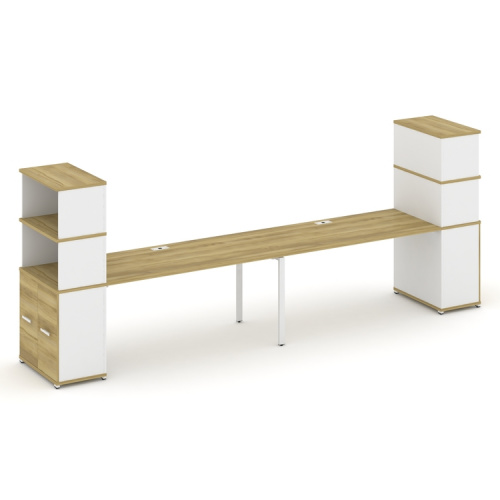 Бенч-система с опорными распашными шкафами Concept CN.ORS-232 фото 11