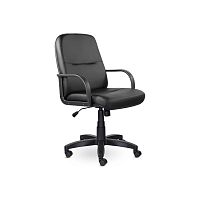 Кресло руководителя Пилот Н (Пластик) (Кожзаменитель)