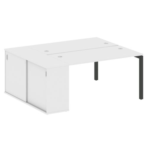 Бенч-система с шкафом-купе на П-обр. м/к Metal System Quattro 50БП.РС-СШК-1.3 фото 14 Бенч-система с шкафом-купе на П-обр. м/к Metal System Quattro 50БП.РС-СШК-1.3 фото 14