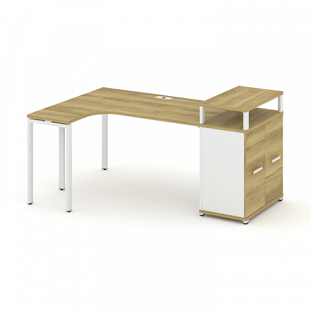 Стол эргономичный с опорным распашным шкафом Concept CN.SA-211(L)