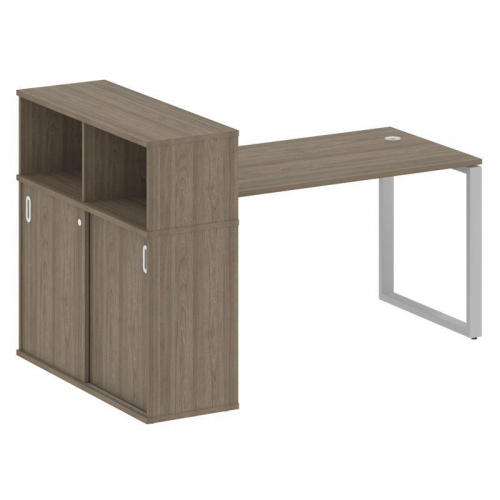 Стол письменный с шкафом-купе на О-обр. м/к Metal System БО.РС-СШК-3.3 фото 8 Стол письменный с шкафом-купе на О-обр. м/к Metal System БО.РС-СШК-3.3 фото 8
