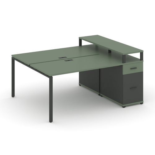 Бенч-система с 1 опорной тумбой Concept CN.DRS-416 фото 2 Бенч-система с 1 опорной тумбой Concept CN.DRS-416 фото 2