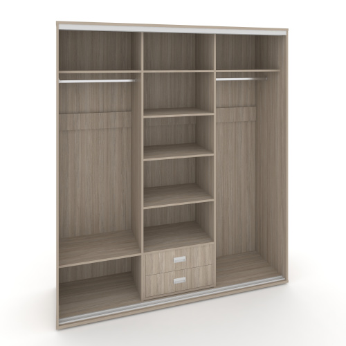 Корпус 3-х секционного шкафа высокого L=2669мм Maris SH.K3-8.1 K1 фото 4 Корпус 3-х секционного шкафа высокого L=2669мм Maris SH.K3-8.1 K1 фото 4