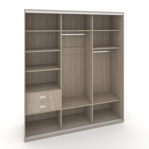 Корпус 3-х секционного шкафа высокого L=1769мм Maris SH.K3-2.1 K5 фото 4 Корпус 3-х секционного шкафа высокого L=1769мм Maris SH.K3-2.1 K5 фото 4