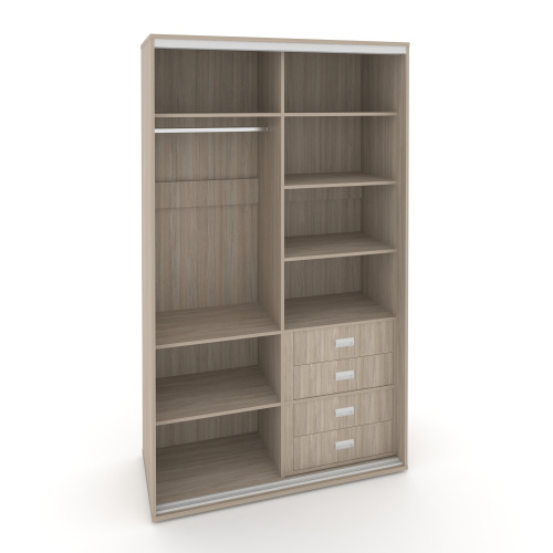 Корпус 2-х секционного шкафа высокого L=1400мм Maris SH.K2-4.1 K7 фото 6 Корпус 2-х секционного шкафа высокого L=1400мм Maris SH.K2-4.1 K7 фото 6