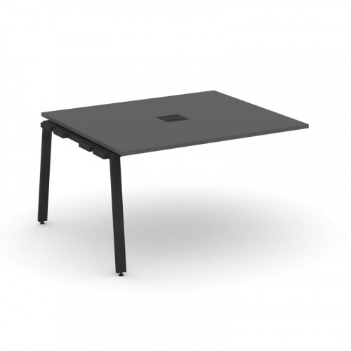 Style Project Проходной наб. элем. перег. стола SN-6A.NSPRG-032 Акация Лорка/Металл Белый 1180*1180* фото 7