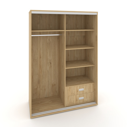 Корпус 2-х секционного шкафа низкого L=1700мм Maris SH.K2-7.2 K1 фото 2