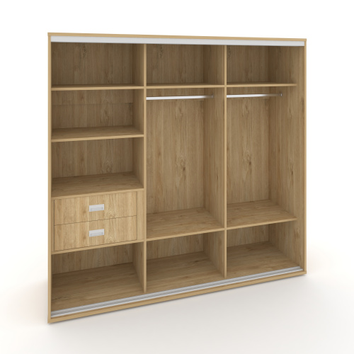 Корпус 3-х секционного шкафа низкого L=2069мм Maris SH.K3-4.2 K6 фото 5