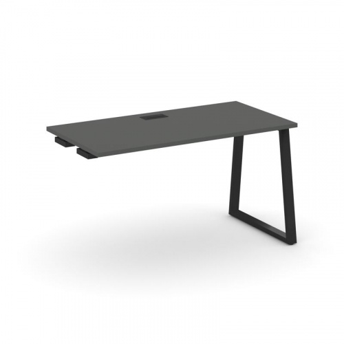 Style Project Стол-приставка к опор. элем. SN-6T1.OPRS-023 Акация Лорка/Металл Антрацит/Заглушка Пла фото 4
