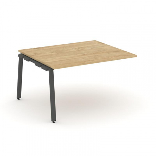 Style Project Проходной наб. элем. перег. стола SN-6A.NSPRG-032.3 Акация Лорка/Металл Антрацит 1180* фото 7