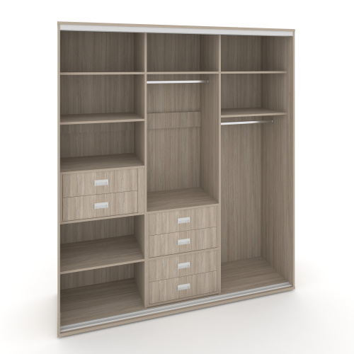 Корпус 3-х секционного шкафа высокого L=1619мм Maris SH.K3-1.1 K6 фото 4 Корпус 3-х секционного шкафа высокого L=1619мм Maris SH.K3-1.1 K6 фото 4