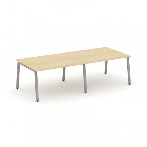 Style Project Стол переговорный SN-6A.SPRG-044.3 Дуб Наварра/Металл Белый 3160*1180*750 фото 3 Style Project Стол переговорный SN-6A.SPRG-044.3 Дуб Наварра/Металл Белый 3160*1180*750 фото 3