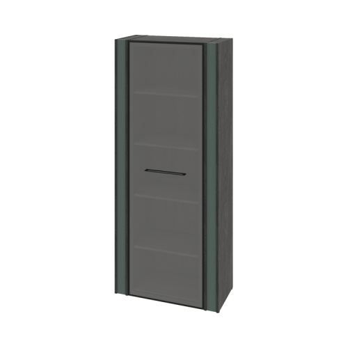 Шкаф для документов с дверью стеклянной в профиле Greenwood G-67.02 Шкаф для документов с дверью стеклянной в профиле Greenwood G-67.02