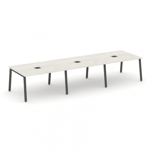 Style Project Стол переговорный SN-6A.SPRG-052 Дуб Наварра/Металл Антрацит 3540*1180*750 фото 28 Style Project Стол переговорный SN-6A.SPRG-052 Дуб Наварра/Металл Антрацит 3540*1180*750 фото 28