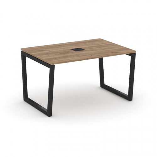 Style Project Стол переговорный SN-5T2.SPRG-002 Акация Лорка/Металл Антрацит/Заглушка Металл Антраци фото 7