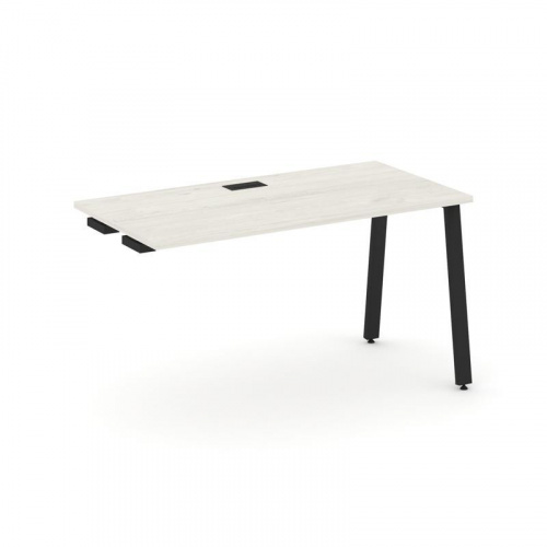 Style Project Стол-приставка к опор. элем. SN-6A.OPRS-022 Дуб Табак/Металл Белый 1180*800*750 фото 14