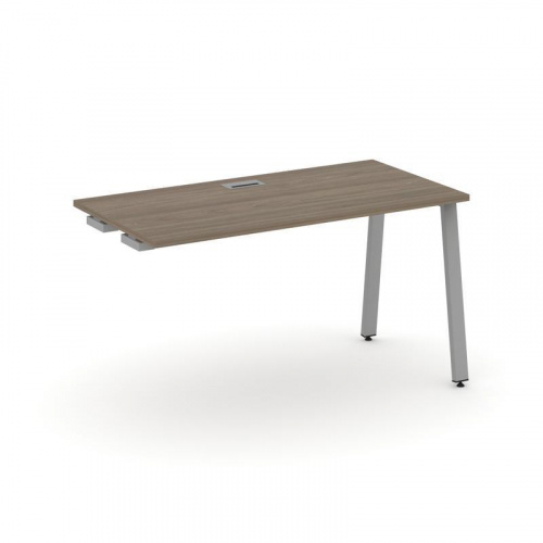 Style Project Стол-приставка к опор. элем. SN-6A.OPRS-022 Дуб Табак/Металл Белый 1180*800*750 фото 6