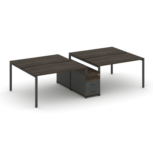 Бенч-система на 4 места с опорной тумбой Concept CN.DRS-312 фото 3 Бенч-система на 4 места с опорной тумбой Concept CN.DRS-312 фото 3