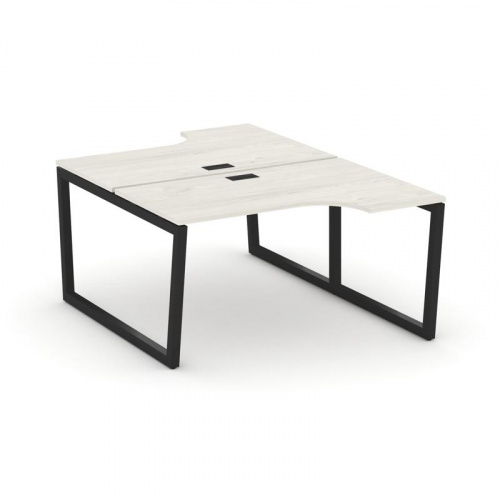 Style Project Рабочая станция эргоном. SN-5T2.DRPA-012 Акация Лорка/Металл Антрацит/Заглушка Пластик фото 8