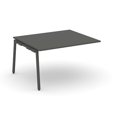 Style Project Проходной наб. элем. перег. стола SN-4A.NSPRG-034.3 Антрацит/Металл Антрацит 1580*1180