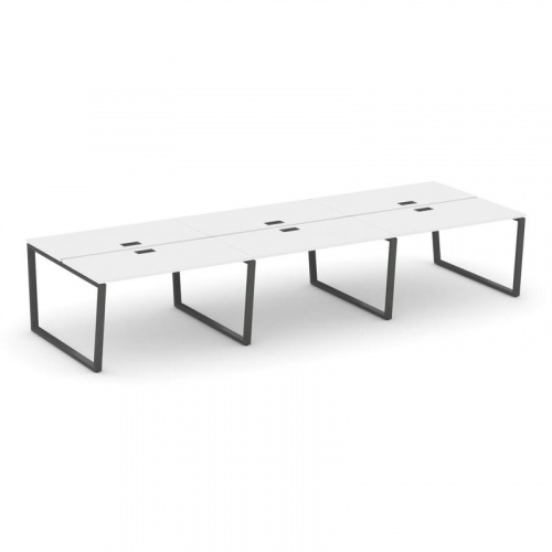 Style Project Рабочая станция 2-х сторон. SN-6T2.DRS-063 Акация Лорка/Металл Антрацит/Заглушка Пласт фото 26