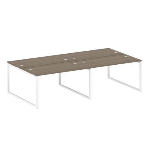 Бенч-система на 4 места на О-обр. м/к Metal System Quattro 40БО.СМ-4.3  фото 3