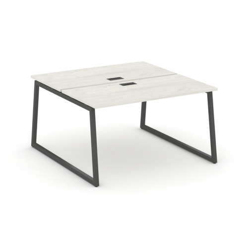 Style Project Рабочая станция 2-х сторон. SN-4T1.DRS-002 Акация Лорка/Металл Антрацит/Заглушка Пласт фото 9