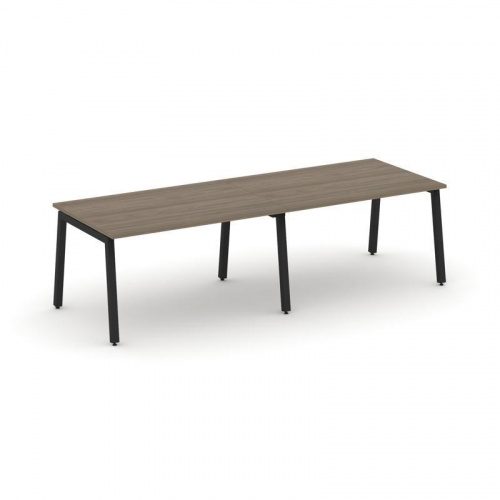 Style Project Стол переговорный SN-5A.SPRG-013.3 Акация Лорка/Металл Антрацит 2760*980*750 фото 2