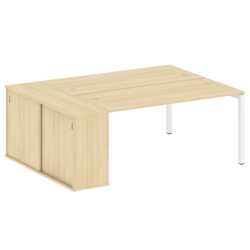 Бенч-система с шкафом-купе на П-обр. м/к Metal System Quattro 50БП.РС-СШК-1.4 фото 15 Бенч-система с шкафом-купе на П-обр. м/к Metal System Quattro 50БП.РС-СШК-1.4 фото 15