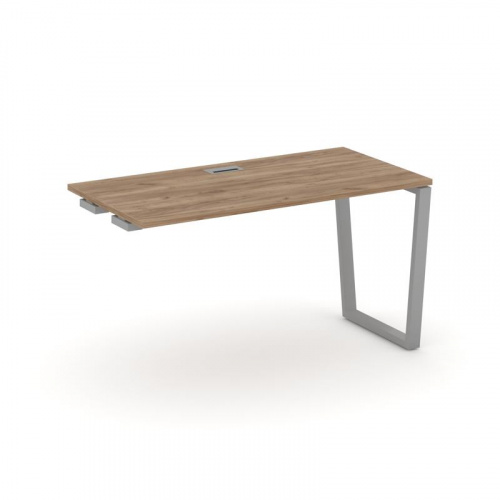 Style Project Стол-приставка к опор. элем. SN-6T2.OPRS-014 Акация Лорка/Металл Антрацит/Заглушка Пла фото 10