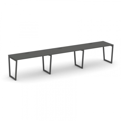 Style Project Рабочая станция 1 сторон. SN-4T2.ORS-042 Акация Лорка/Металл Антрацит/Заглушка Пластик фото 27