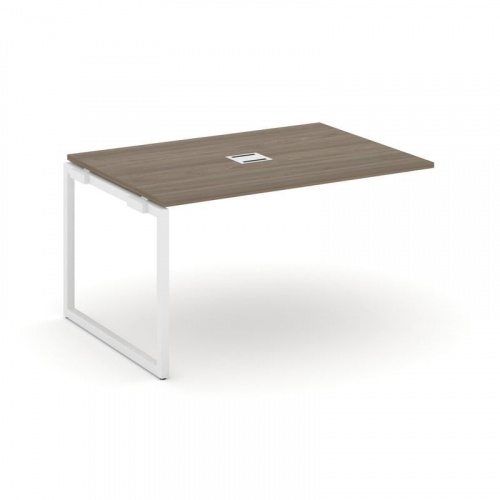 Style Project Проходной наб. элем. перег. стола SN-4O.NSPRG-004 Белый/Металл Серый 1580*980*750 фото 16