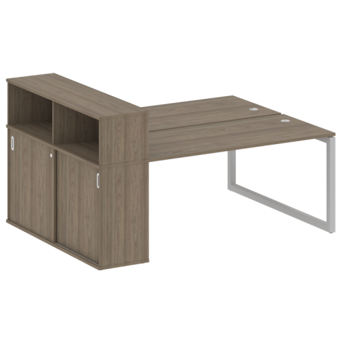 Бенч-система с шкафом-купе на О-обр. м/к Metal System Quattro 50БО.РС-СШК-2.4 фото 2 Бенч-система с шкафом-купе на О-обр. м/к Metal System Quattro 50БО.РС-СШК-2.4 фото 2