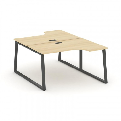 Style Project Рабочая станция эргоном. SN-6T1.DRPA-021 Акация Лорка/Металл Антрацит/Заглушка Пластик фото 28