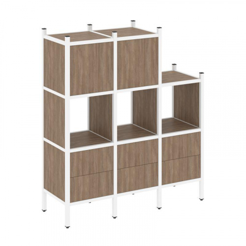 Стеллаж офисный прямой Loft VR.L-15 фото 9 Стеллаж офисный прямой Loft VR.L-15 фото 9