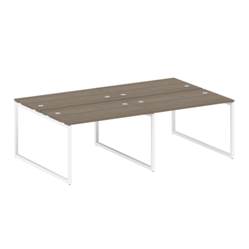 Бенч-система на 4 места на О-обр. м/к Metal System Quattro 40БО.СМ-4.2 фото 3 Бенч-система на 4 места на О-обр. м/к Metal System Quattro 40БО.СМ-4.2 фото 3