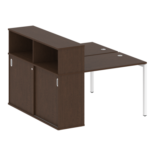 Бенч-система с шкафом-купе на П-обр. м/к Metal System Quattro 40БП.РС-СШК-2.1 фото 5 Бенч-система с шкафом-купе на П-обр. м/к Metal System Quattro 40БП.РС-СШК-2.1 фото 5