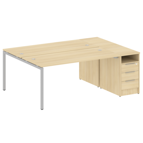 Бенч-система с тумбой на П-обр. м/к Metal System Quattro 40БП.РС-СТП-2.4 фото 14