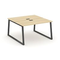 Style Project Рабочая станция 2-х сторон. SN-6T1.DRS-004 Акация Лорка/Металл Антрацит/Заглушка Пласт